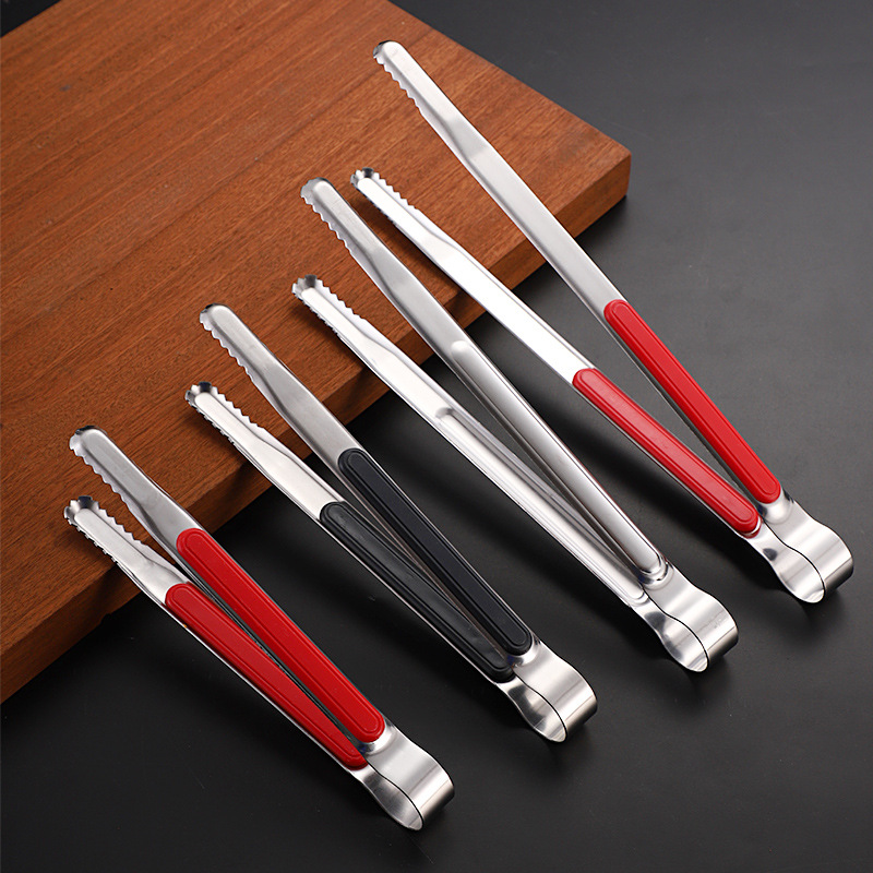 Stainless Steel Barbecue Clips Korean-Style Thickened Commercial Clips Multi-Purpose Food Clips Buffet Clips Barbecue Clips Steak Clips