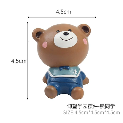 Car ornaments – Resin Craft Car Ornaments - classmate-bear