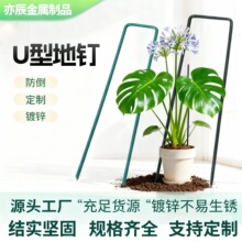 U型地钉多种规格草坪地布镀锌跨境货源