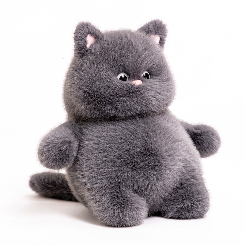 Натуральная прелесть милого плюшевого кукольного игрушечного котенка, подарок девочке