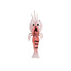 Soft Shrimp Fishing Lures 40mm 1g Sand Shrimp Baits Fresh Water Bass Swimbait Tackle Gear