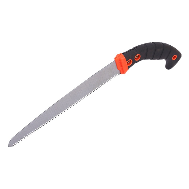 Sierra para árboles frutales portátil del fabricante, curvada, para carpintería al aire libre, tala, jardinería, multifuncional, venta directa al por mayor, sierra para ramas