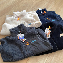 高性价比牛货！秋冬日支线山系情侣款机能风颗粒绒复合摇粒绒马甲