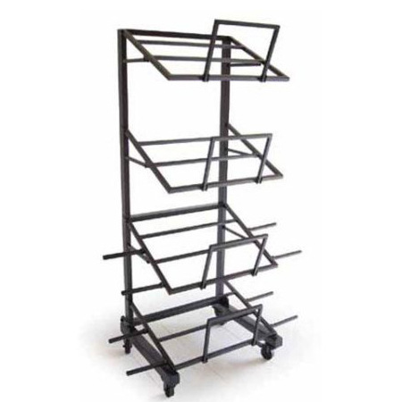 定制定做地毯展示架落地式商用地毯展示架金属门垫展示架