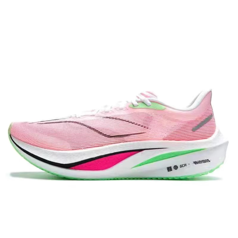 Feidian 4C otoño e invierno zapatillas deportivas de tablero de carbono 2025 versión para estudiantes estilo explosivo ligero amortiguador rebote zapatillas para correr