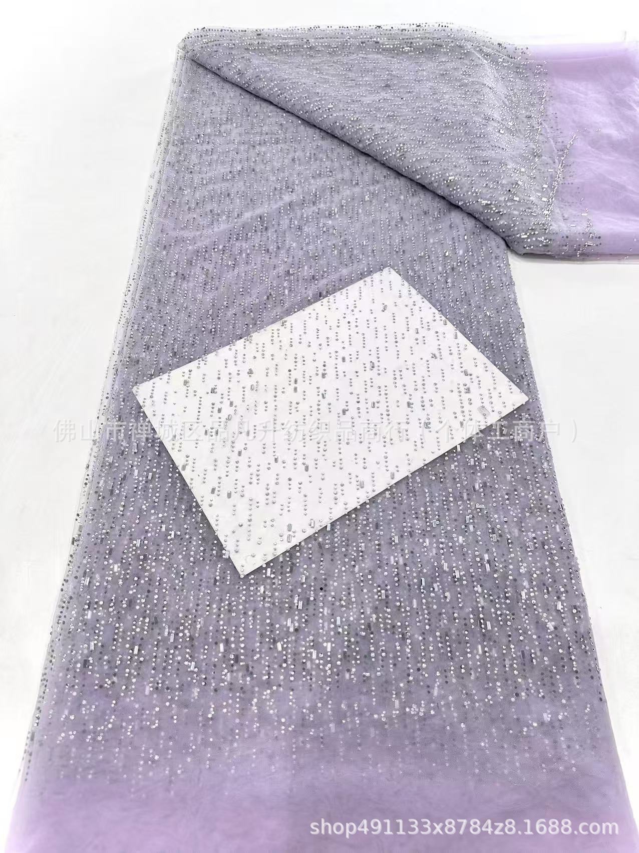 Tejido de diamante caliente tela de malla de diamante imitación tela de malla de diamante australiana ropa de moda de mujer ropa de moda bolsa accesorios tela