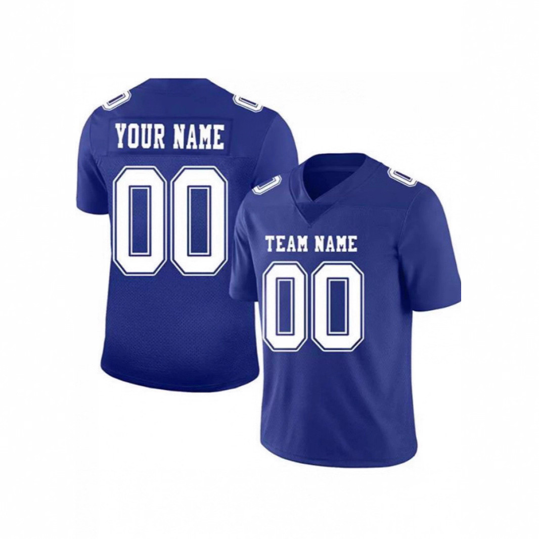 New European and American style men's rugby uniform, casual sportswear, trendy round neck, 3D printed rugby uniform, V-neck short sleeve.