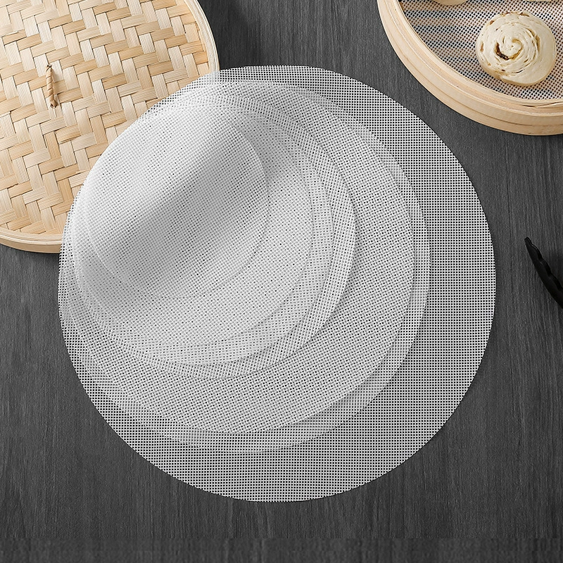 Силиконовый коврик для пароварки, коврик для еды, бытовой силиконовый коврик, бумажный коврик для булочек, коврик для булочек на пару, антипригарная ткань для ящика, антипригарный тканевый коврик для пароварки