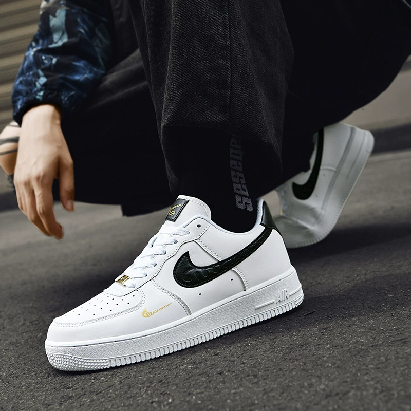 Nike Air Force 1, Air Jordan, низкая обувь, спортивная белая обувь для отдыха, кроссовки
