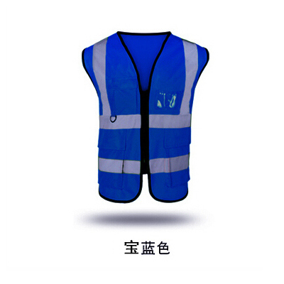 chaleco reflectante chaleco de construcción de saneamiento medioambiental viaje nocturno chaleco reflectante patrulla de seguridad del sitio de construcción conductor ropa de seguridad de tráfico