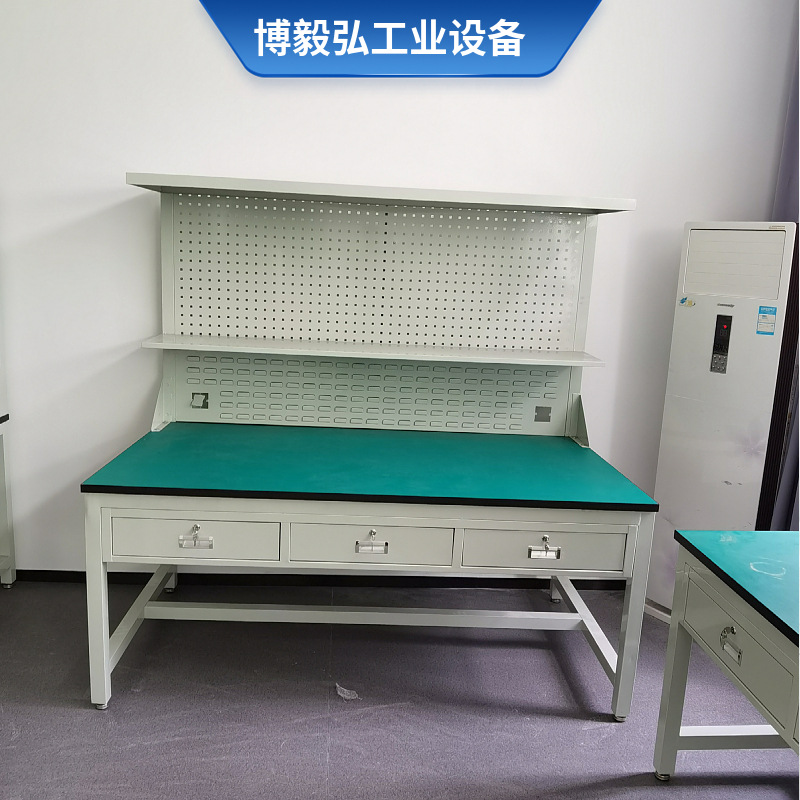 深圳防静电装配工作台 检验打包实验操作台 带灯流水线维修工作桌