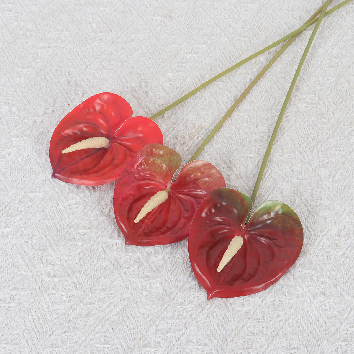 Artificial Anthurium Flowers For Home Wedding And Event Decor_voghion.com