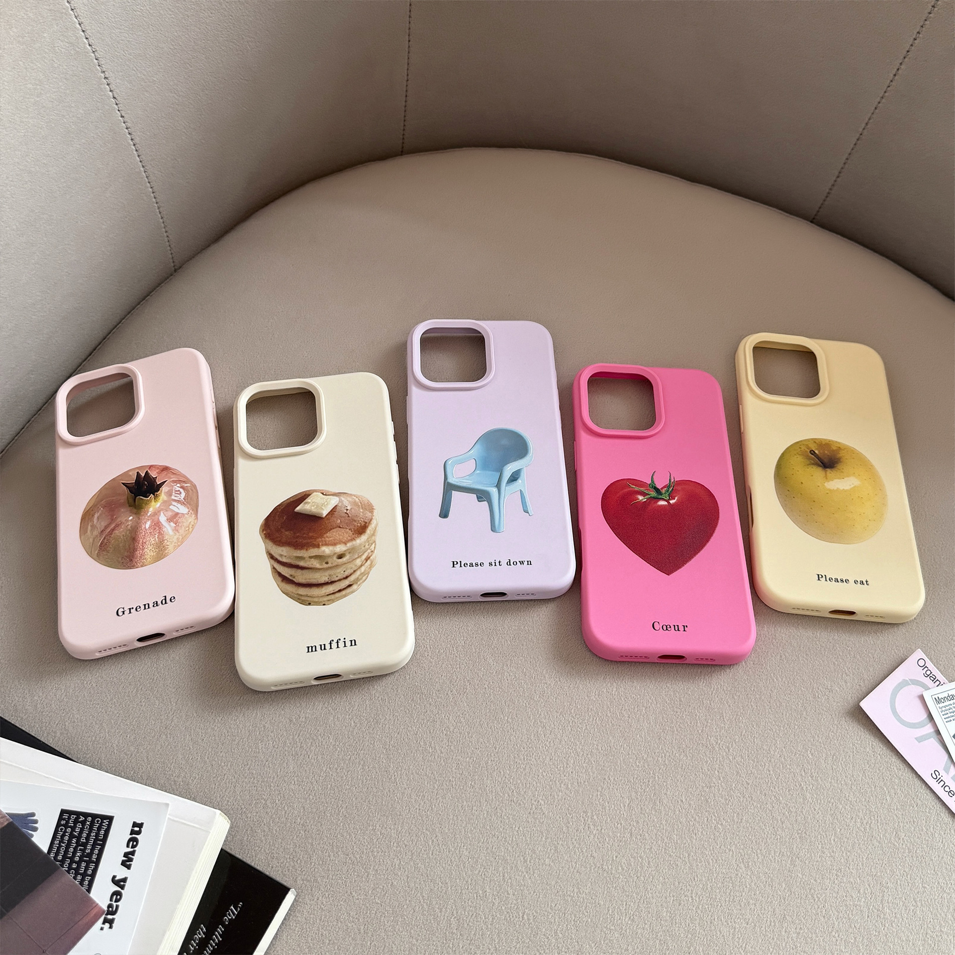 Feng Shui Fruit Phone Case Artistic Silicone Cover For Iphone_voghion.com