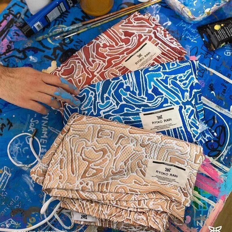 Sports Shorts for Men and Women, Quick-Drying Ice Silk Summer Thin Loose Fitness Casual Running Training Three-Point Pants, Ultra-Light and Cool