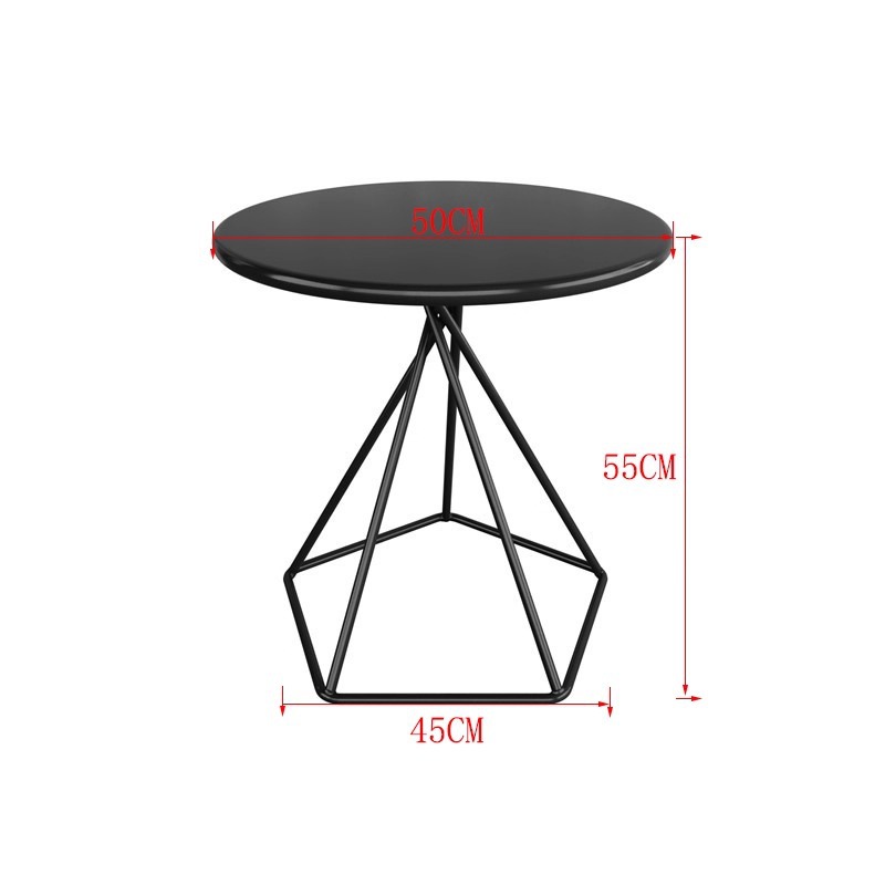 Negro clásico 55CM alto diámetro 50CM alto 55CM