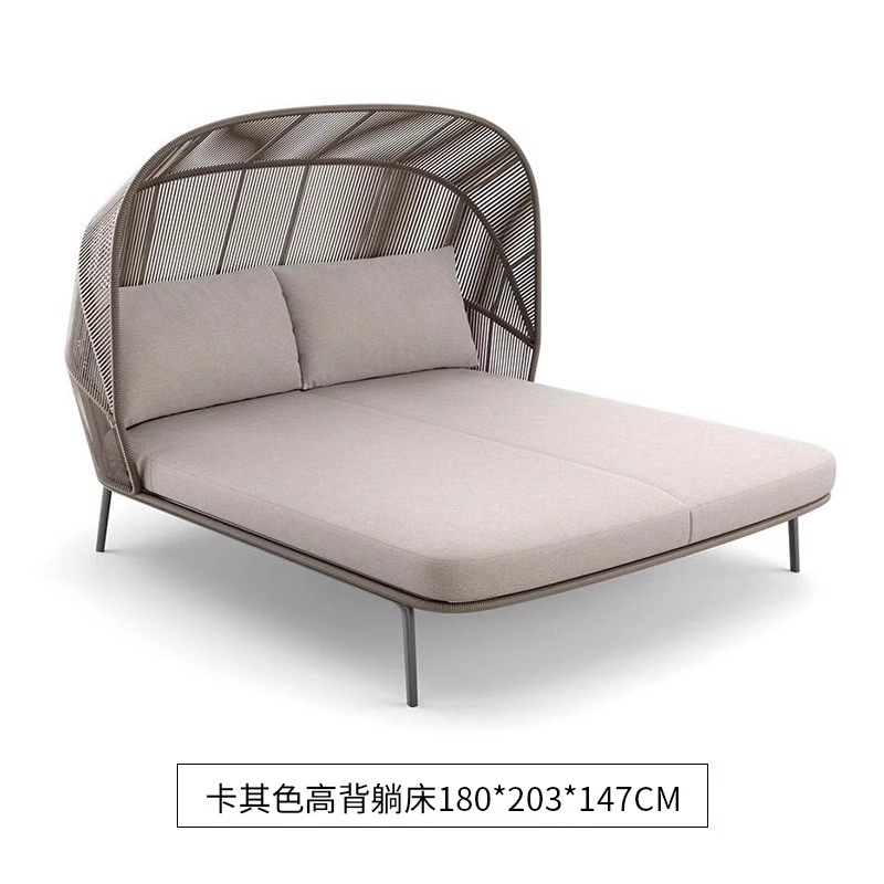 Cama de espaldas altas