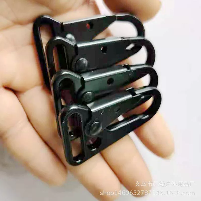 Цинковый сплав chickenmouth Пряжка Открытый лямки крюк Пряжка Камера Аппаратные аксессуары брелок черный крюк производителей