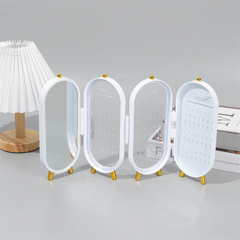 Fabricantes al por mayor caja de almacenamiento de cosméticos viajes pendientes pendientes collar caja de almacenamiento de anillos