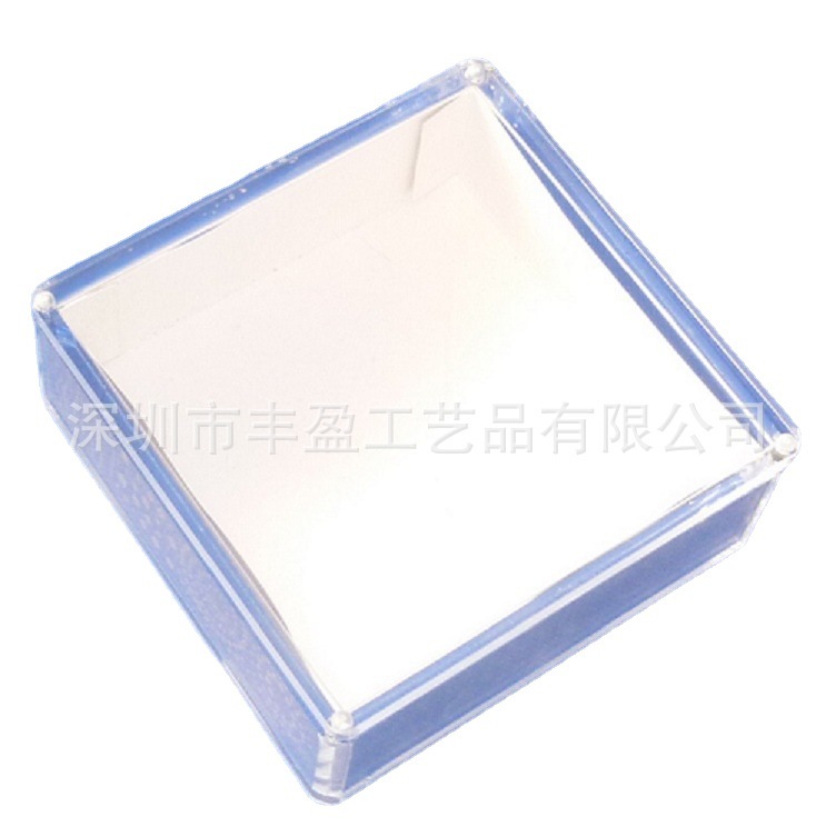 深圳制作高档亚克力礼品包装盒 透明强磁盒子 六面盒子