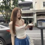 两件辣妹新款夏季背心