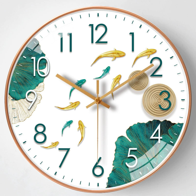 Modern creative wall watch, 12inch, 30cm, simple and elegant design, wholesale