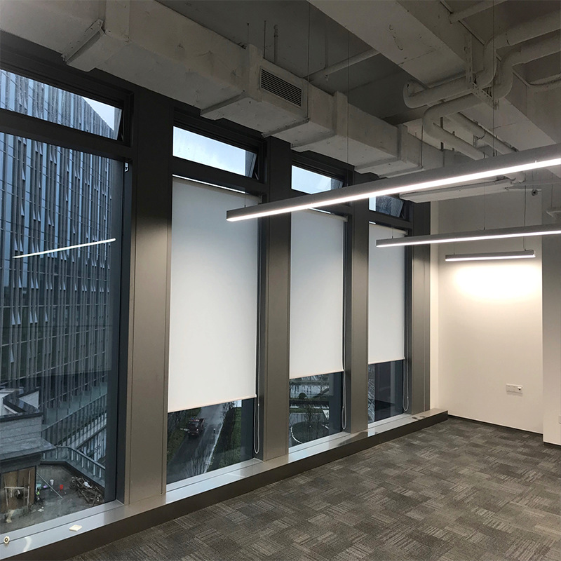 Persiana enrollable sombreado cortina perforadora-libre persiana Oficina dormitorio sala de estar cocina baño aislamiento cortina persiana enrollable