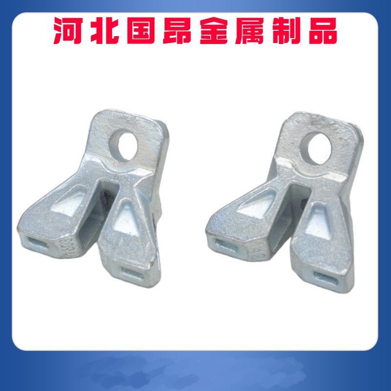 源头厂家生产斜拉杆锁头精铸锁头建筑脚手架配件斜锁