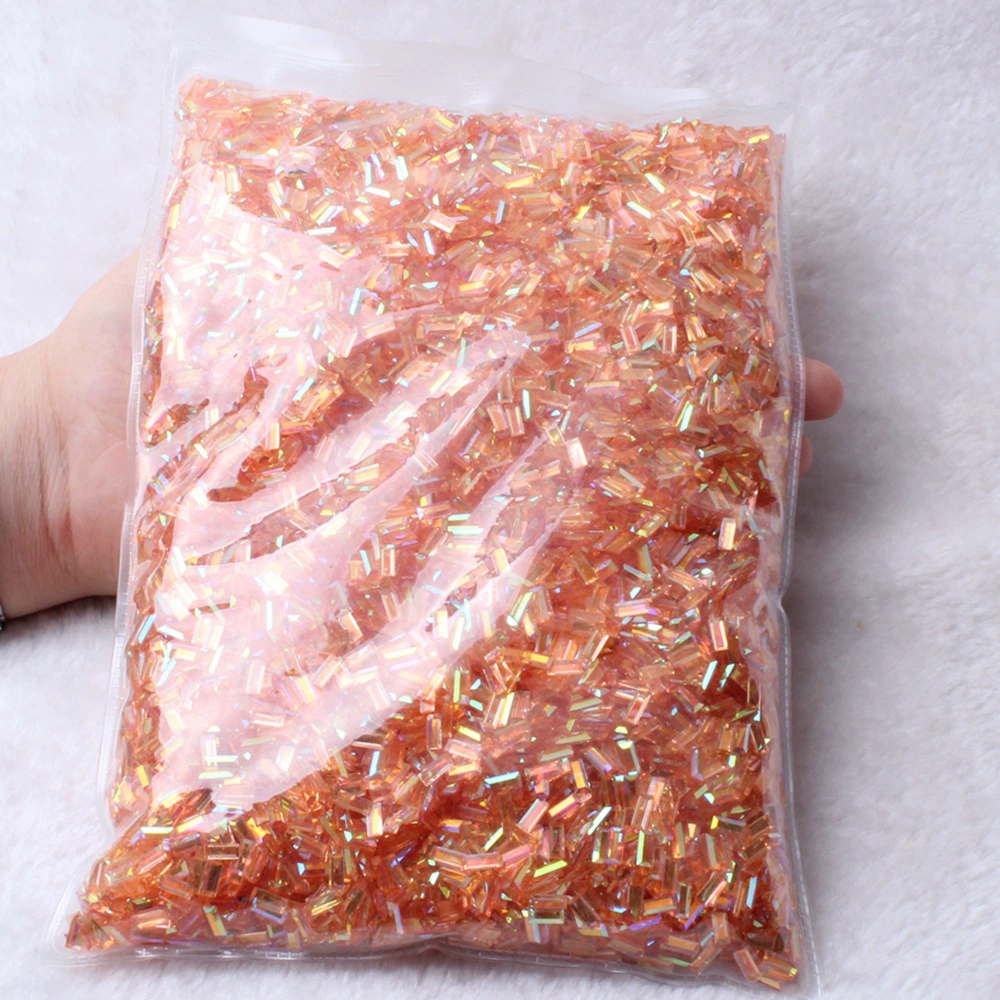 Rectangular nail decoration for manicure, diamond accessory for nails, new collection, internet celebrity, DIY