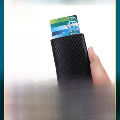 Aluminum card holder, aluminum-made card case, magnetic-proof bank card box, metal card box