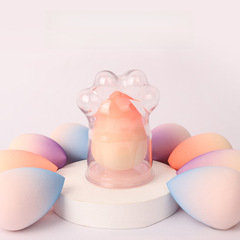 Cat claw shell beauty sponge, gradient beauty sponge wholesale, puff wholesale, export RT beauty sponge, dropshipping one piece