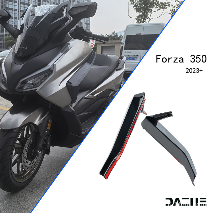 Suitable for 23+ Forza NSS350 modified leg wind deflector, windproof extension accessory, windshield decoration