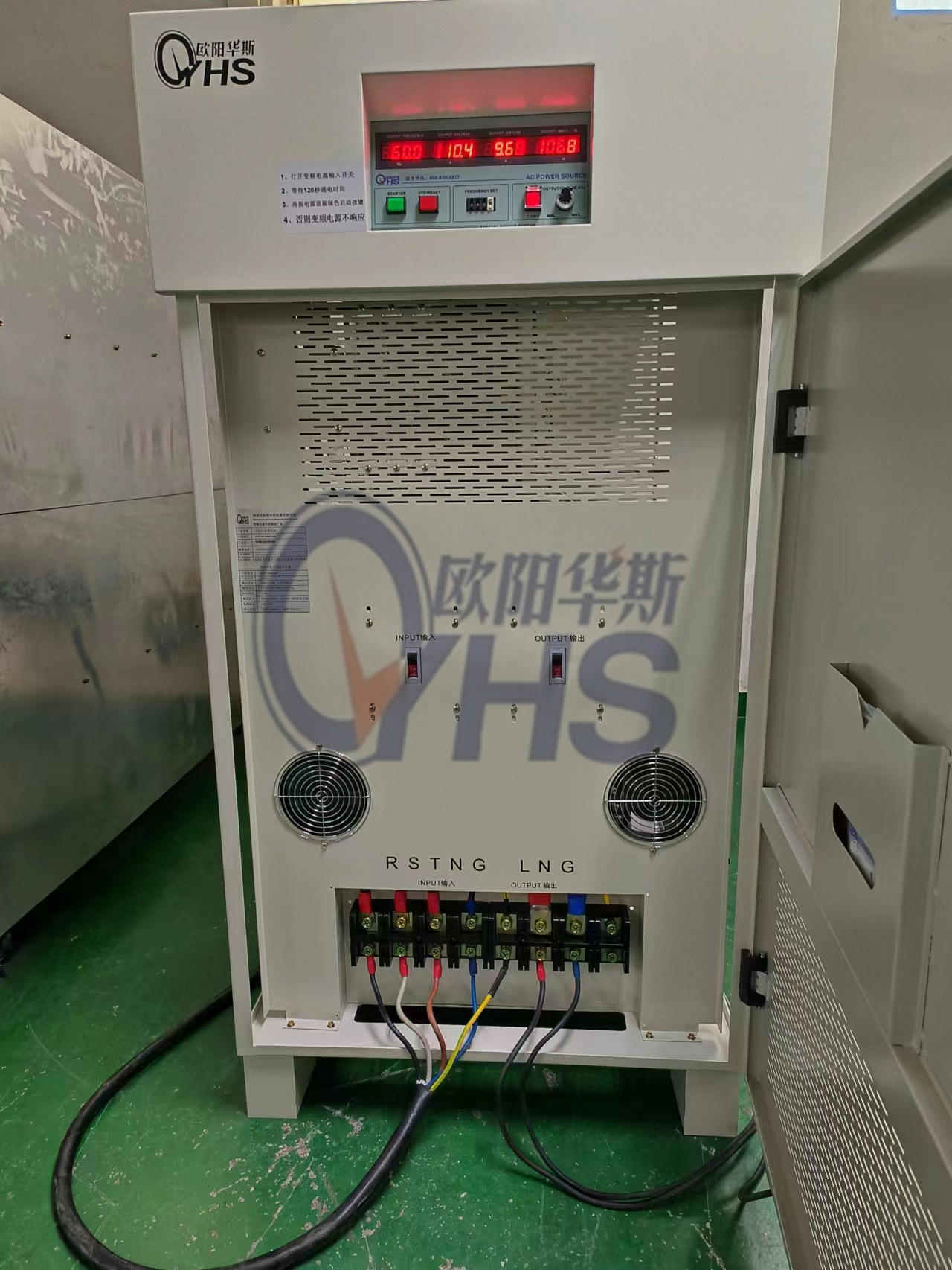 100KVA�����Ƶ��Դ�������ڣ����120V 60HZ�����Գ��ڲ�Ʒ