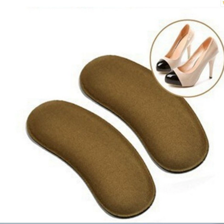 Губчатые наклейки на пятку для высоких каблуков, защита от падения пятки, дезодорант, дышащие впитывающие пот наклейки, анти-потертости на пятке