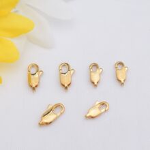 ����ɫ24k��ս����r��10mm diy����朴��������β���B�ӿ��^