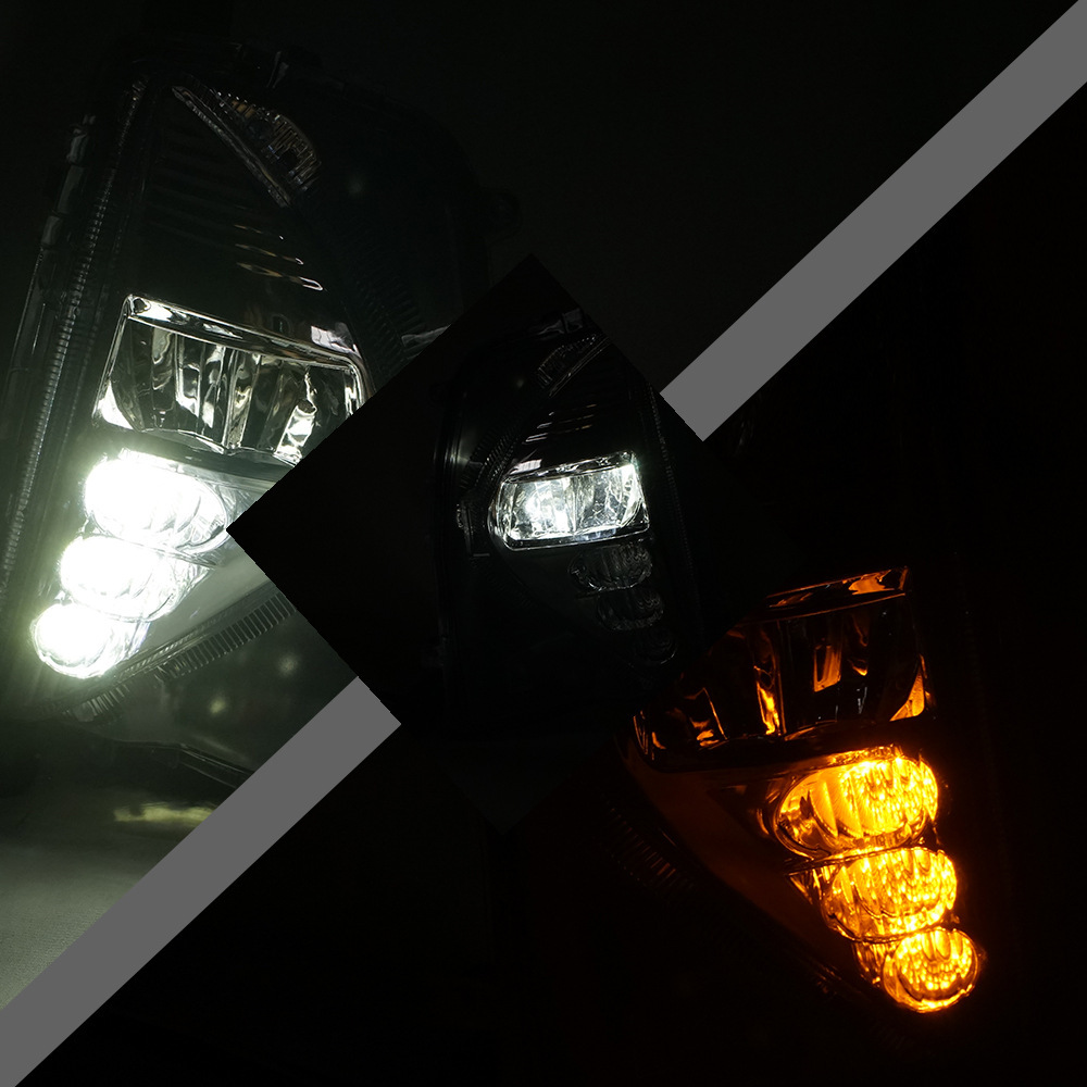 Aplicable a Toyota 16 / 17 / 18 año Prius LED conjunto de luz de niebla delantera luz de dirección diurna de dos colores