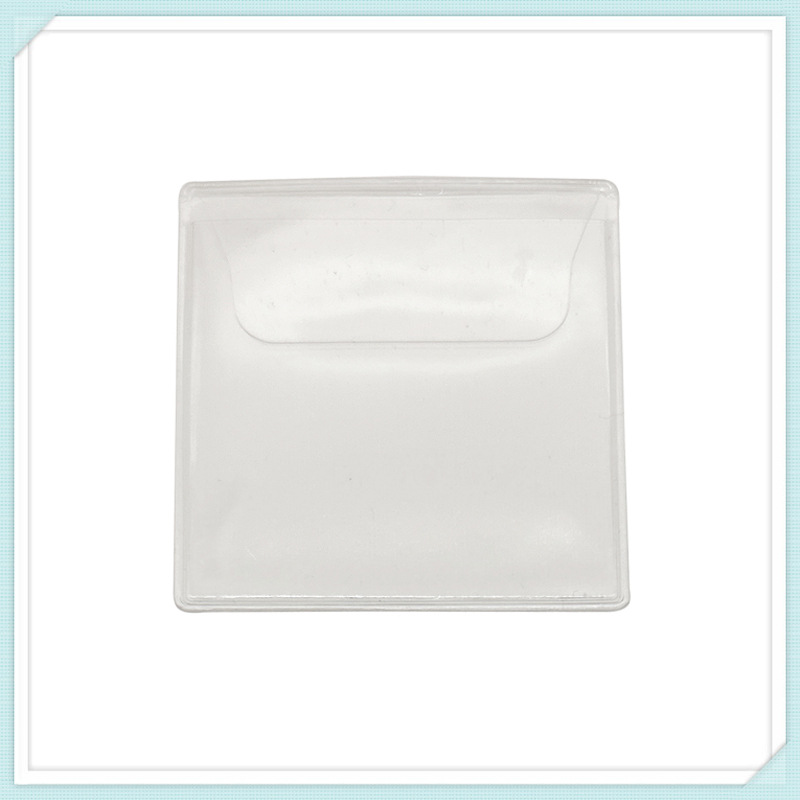 现货塑料PVC徽章包装袋 软PVC钱币纪念收藏袋 透明PVC