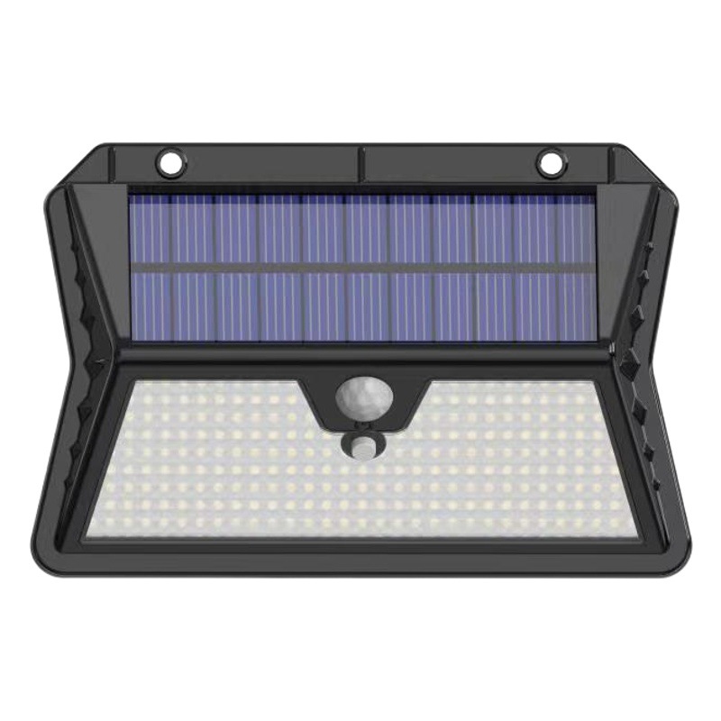 Solar al aire libre 283LED recargable iluminación impermeable al aire libre casa patio exterior pared Cuerpo Humano infrarrojos inducción lámpara de pared