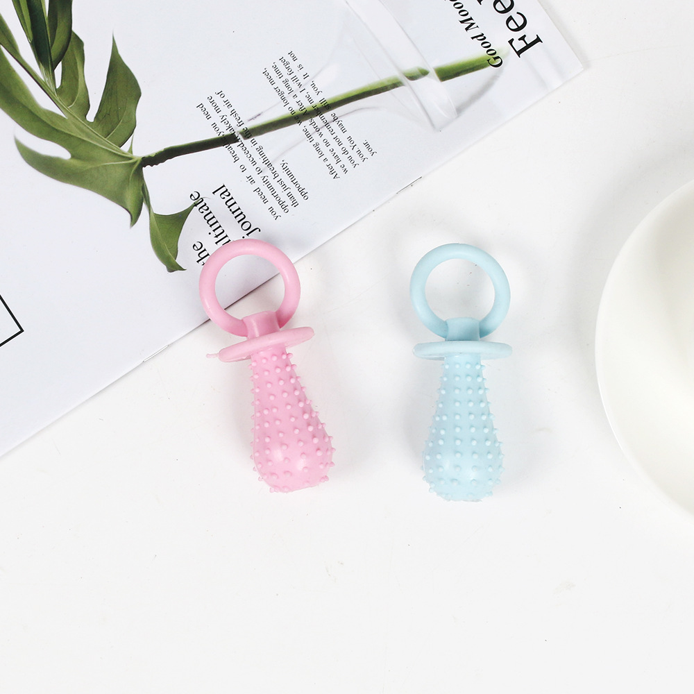 Juguete para mascotas de TPR de gran venta transfronterizo, palo de dentición para perros para entretenimiento, juguete de autoentretenimiento para cachorros duradero y resistente a las mordidas.