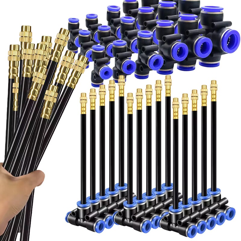 Greenhouse Irrigation Cooling and Humidifying Nozzles, Flower House Automatic Watering Device Accessories in Stock