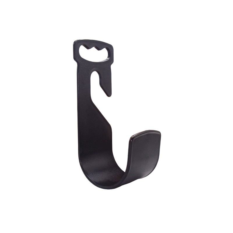 Large Hook for Garden Hose, Convenient Storage for Car Wash Water Gun, Telescopic Hose Rack Hook Accessories, Black