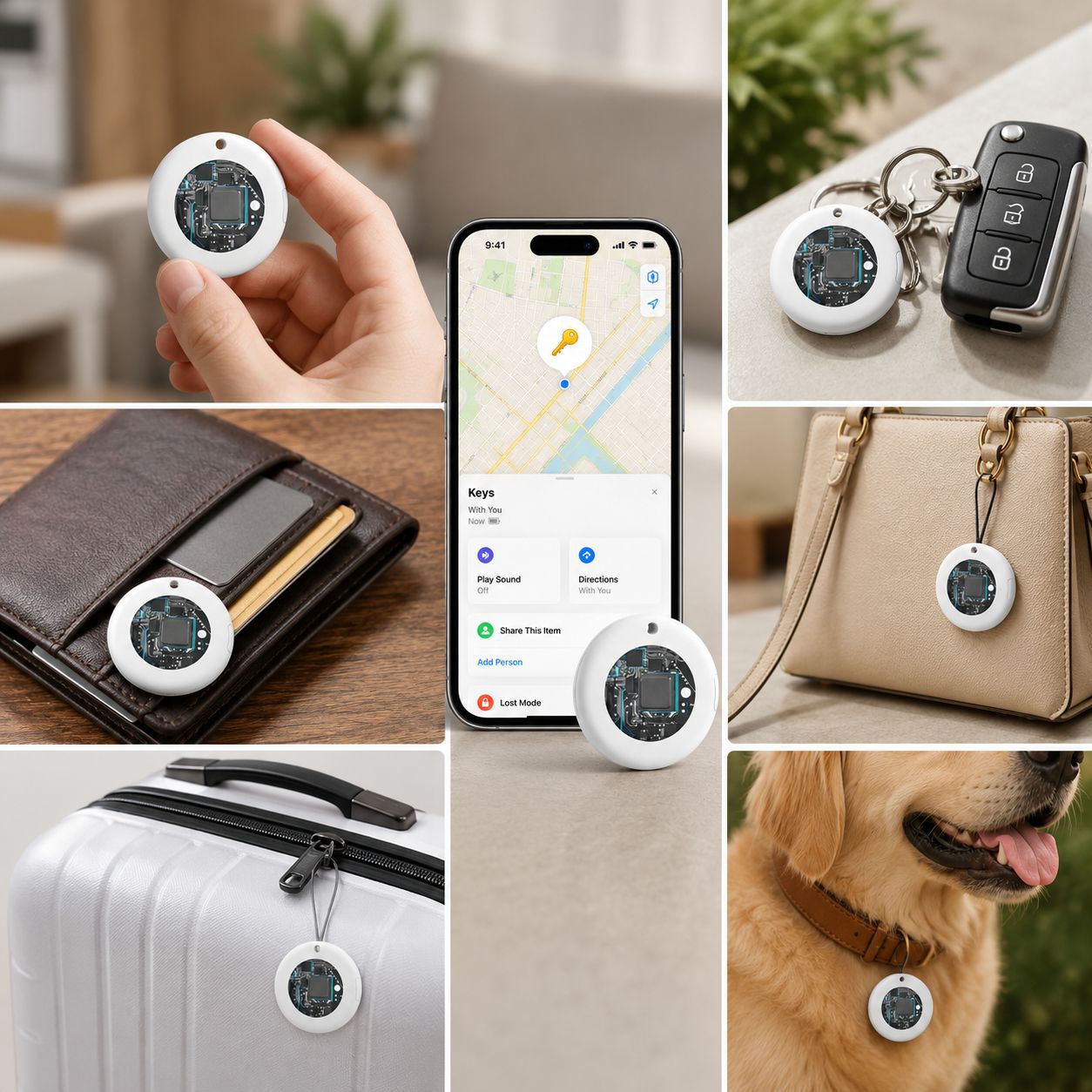 Sınır Ötesi Airtag Konumlandırıcı iOS Konum Belirleyici Yaşlı Çocuk Evcil Hayvan Küresel Konumlandırma Akıllı Kayıp Önleyici Toptan