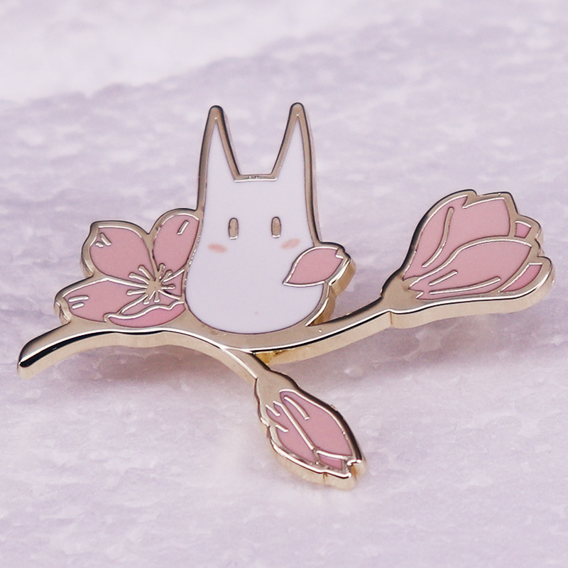 Sakura Totoro Brooch 1
