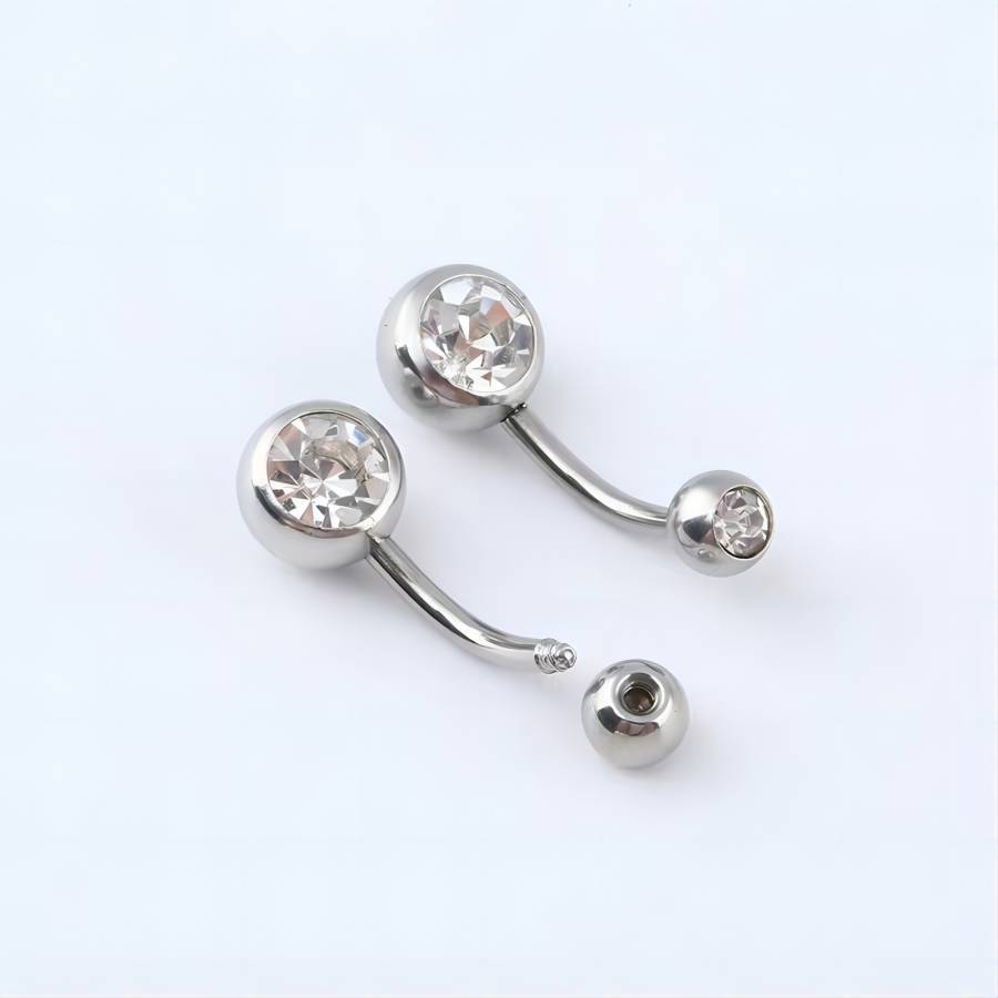 Bauchnabelpiercing Opal Edelstahl Halloween Schmuck Für Damen_voghion.com