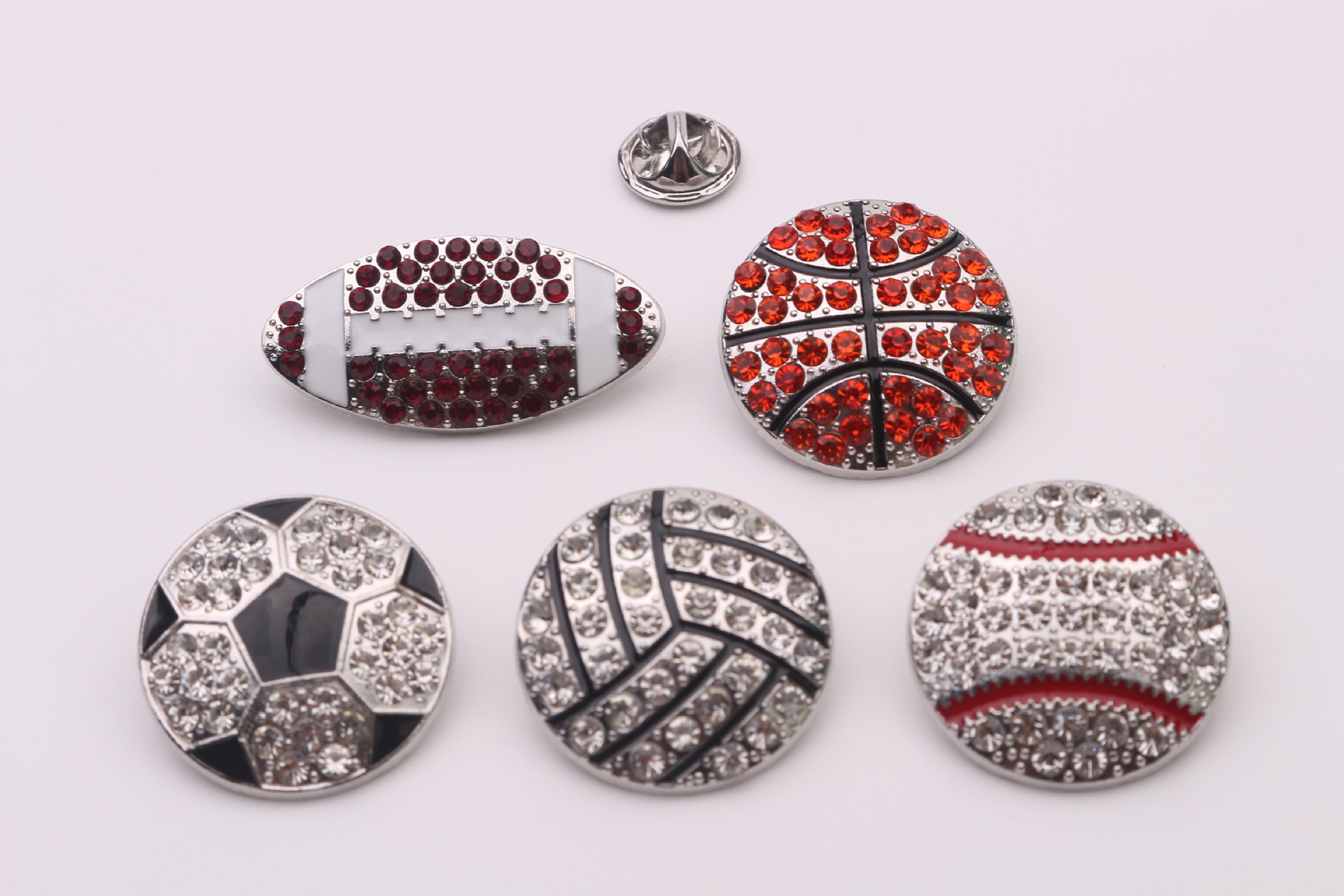 Luxe herren broche met kristallen voor overhemdkraag_voghion.com