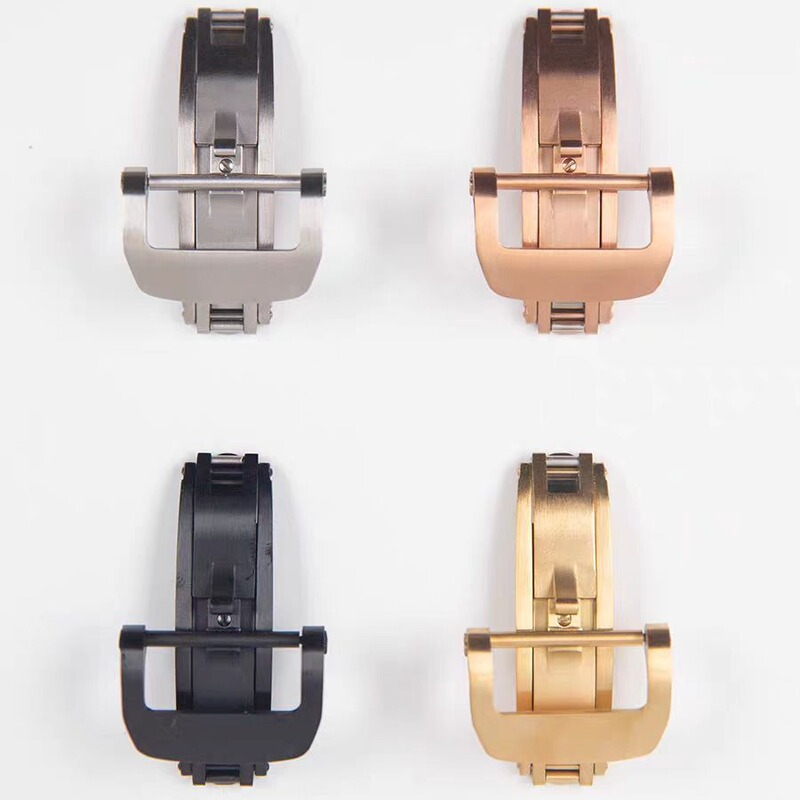 Richard Mille Watch Buckle Butterfly Clasp Head 18/20/22mm Stainless Steel Clasp Nylon Watch Strap