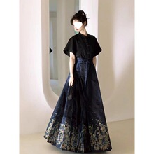 ���Ɲh��Ů�L�R��ȹͨ�ڿ�ϵŮ����ӡ�����ɫ�����L�����r��