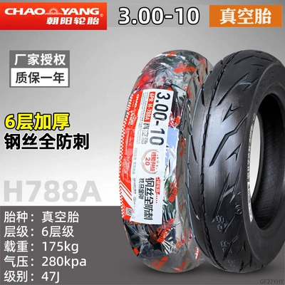 0 vacuum tires 3.00-0, Non-industrial tires - steel-wire-anti-puncture300-10-chaoyang-6-layer-vacuum-tire-h788