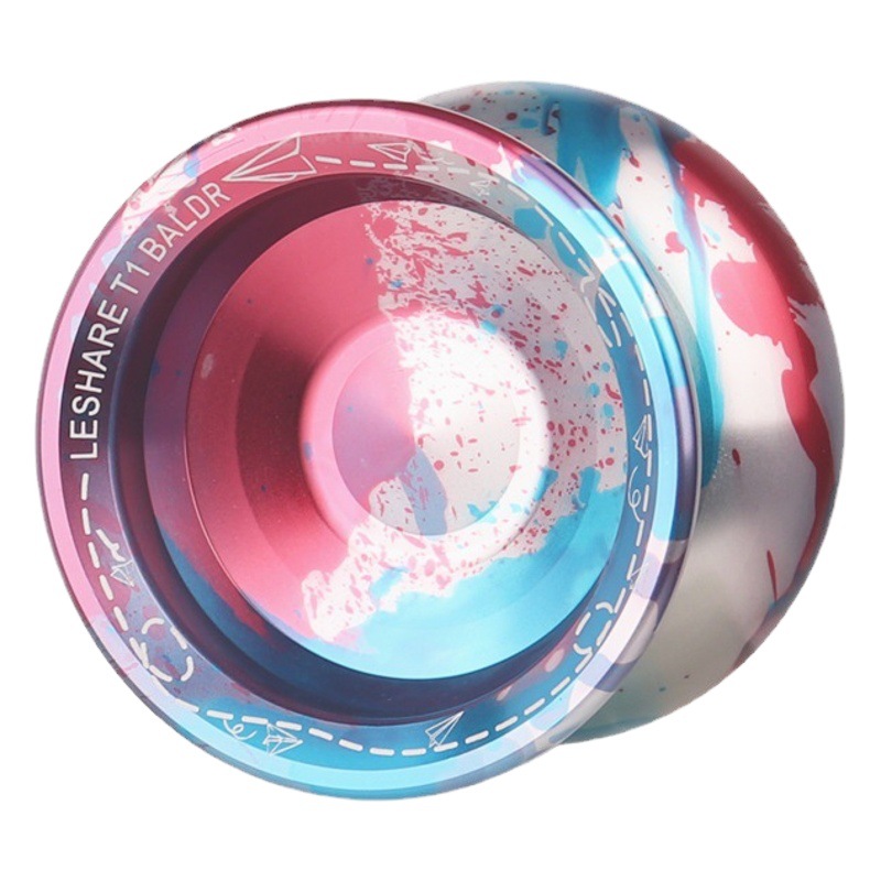 Enjoy yo-yo color high precision alloy yo-yo Amazon metal nostalgic toy CNC competitive YOYO