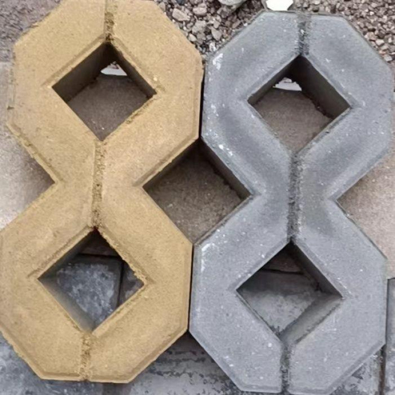 八字砖保温隔热稳定性好耐压性强草坪砖植草砖本地直发