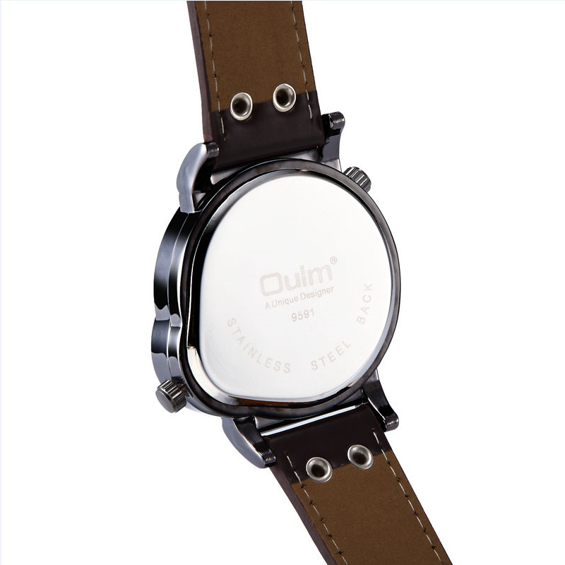 110g Weight Coated Glass Mirror Material Genuine Leather Strap Material Watch Classification Pointer Display Type Buckle Buckle Style Round Dial Shape Holiday, Street Occasion Electronic Movement Solid Color Pattern All Seasons Season Men's Gender Retro, Streetwear Style Retro Streetwear Solid Color Buckle Electronic Watch 19